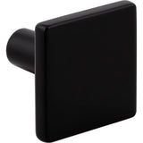 1-1/4'' Overall Length Brushed Gold Walker 1 Square Knob