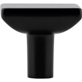 1-1/4'' Overall Length Brushed Gold Walker 1 Square Knob