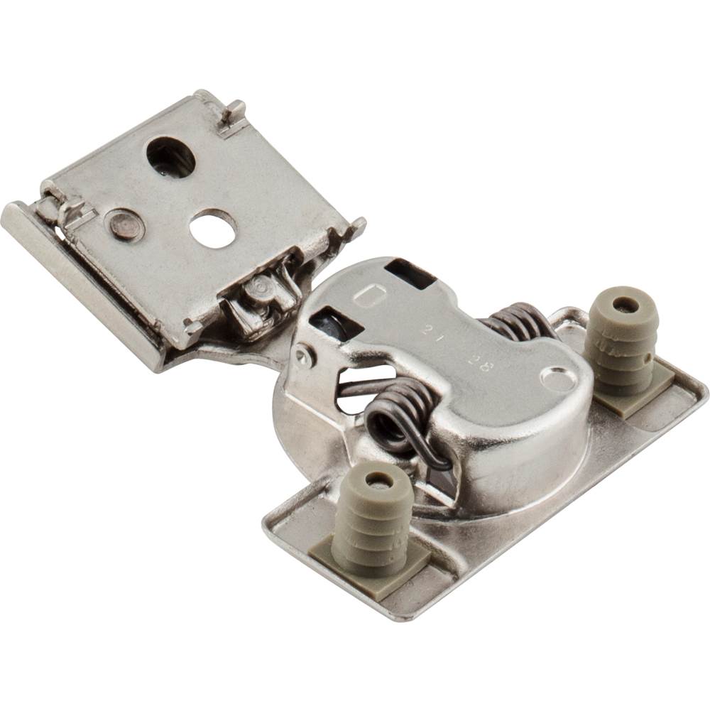 105 degree 1/2'' Overlay DURA-CLOSE  Self-close Compact Hinge with Press-in 8 mm Dowels