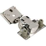 105degree 3/4'' Overlay DURA-CLOSE Self-close Compact Hinge with Press-in 8 mm Dowels
