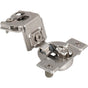 Hardware Resources - 105degree 1-1/2'' Overlay DURA-CLOSE Self-close Compact Hinge with Press-in 8 mm Dowels - Nickel