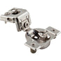 Hardware Resources - 105degree 1-1/4'' Overlay DURA-CLOSE Self-close Compact Hinge with Press-in 8 mm Dowels - Nickel