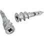 Hardware Resources - Self-Drilling Zinc Die Cast Hollow Wall Anchor.  Installs Into 3/8'' - 5/8'' Sheetrock.  Accepts No.6 - No.8 Screw - Zinc