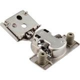 105 degree 1/2'' Overlay Heavy Duty DURA-CLOSE  Soft-close Compact Hinge with Press-in 8 mm Dowels