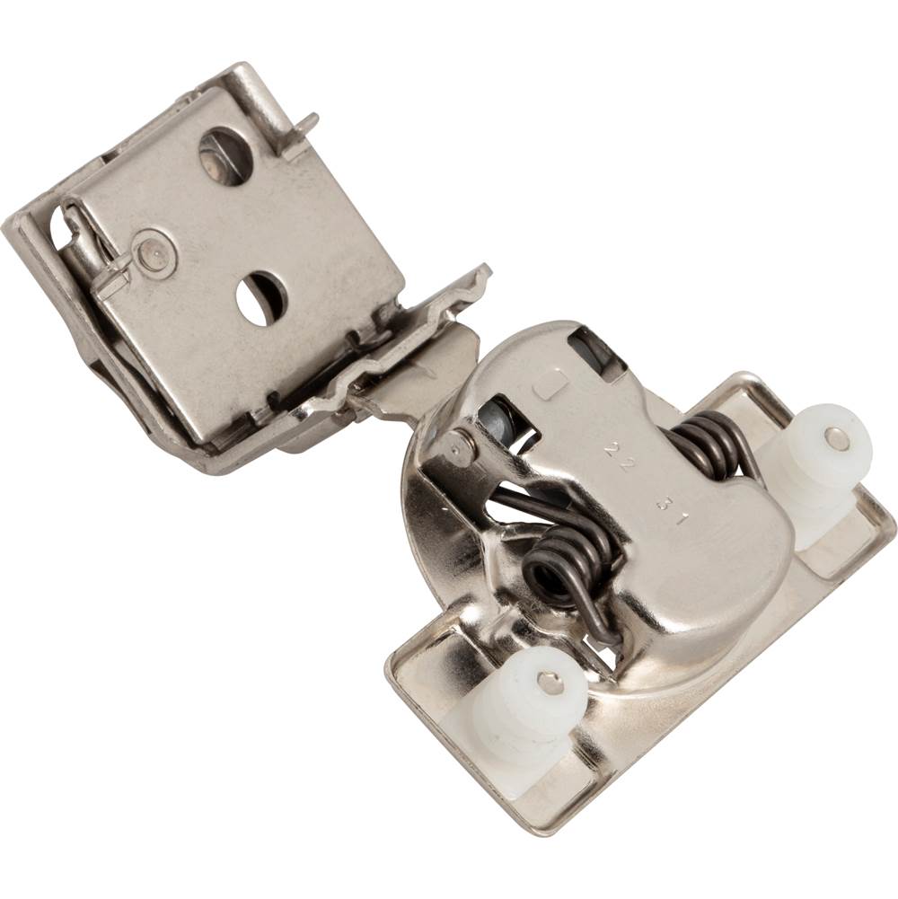 105degree 1-1/4'' Overlay Heavy Duty Dura-Close Adjustable Soft-close Compact Hinge with Press-in 8 mm Dowels
