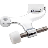 Hardware Resources - Hinge Pin Door Stop with Self-Adjusting Pad - Polished Chrome - Polished Chrome