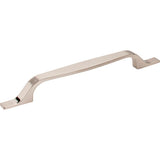 Hardware Resources - 160 mm Center-to-Center Satin Nickel Square Cosgrove Cabinet Pull - Satin Nickel