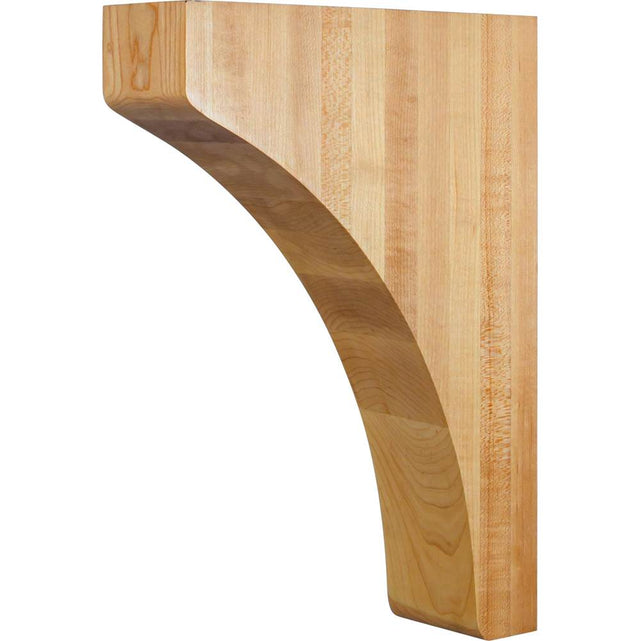Hardware Resources - 3'' W x 10'' D x 14'' H Maple Minimalist Corbel - Unfinished