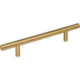 Hardware Resources - 128 mm Center-to-Center Satin Bronze Naples Cabinet Bar Pull - Satin Bronze