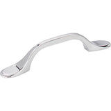Hardware Resources - 3'' Center-to-Center Polished Chrome Kenner Cabinet Pull - Polished Chrome
