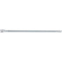 Hardware Resources - 22-5/8'' (575 mm) Single Captive V-Notch Non-self-closing 3/4 extension Side Mount Epoxy Split Slide - Cabinet Left - White