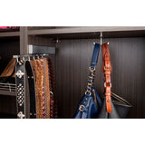 Brushed Oil Rubbed Bronze 12'' Sliding Belt Rack