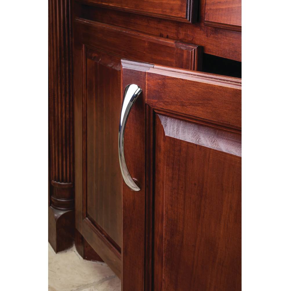 128 mm Center-to-Center Black Arched Belfast Cabinet Pull