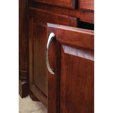 128 mm Center-to-Center Black Arched Belfast Cabinet Pull