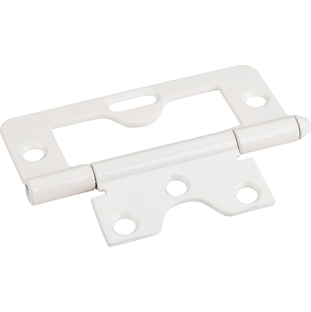 Hardware Resources - Almond 3'' Swaged Loose Pin Non-Mortise Hinge with 1 Slot - Almond