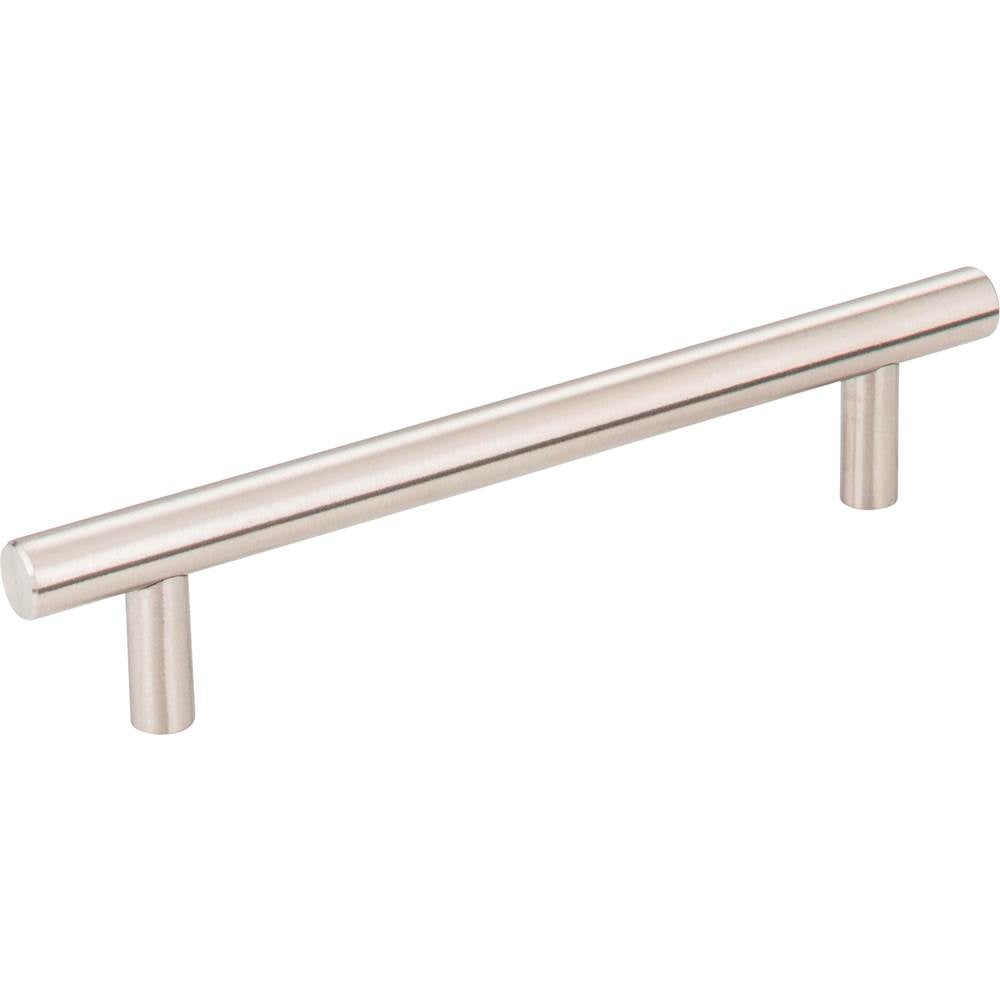 Hardware Resources - 128 mm Center-to-Center Hollow Stainless Steel Naples Cabinet Bar Pull - Stainless Steel