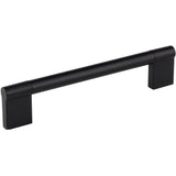 Hardware Resources - 160 mm Center-to-Center Matte Black Knox Cabinet Bar Pull - Matte Black