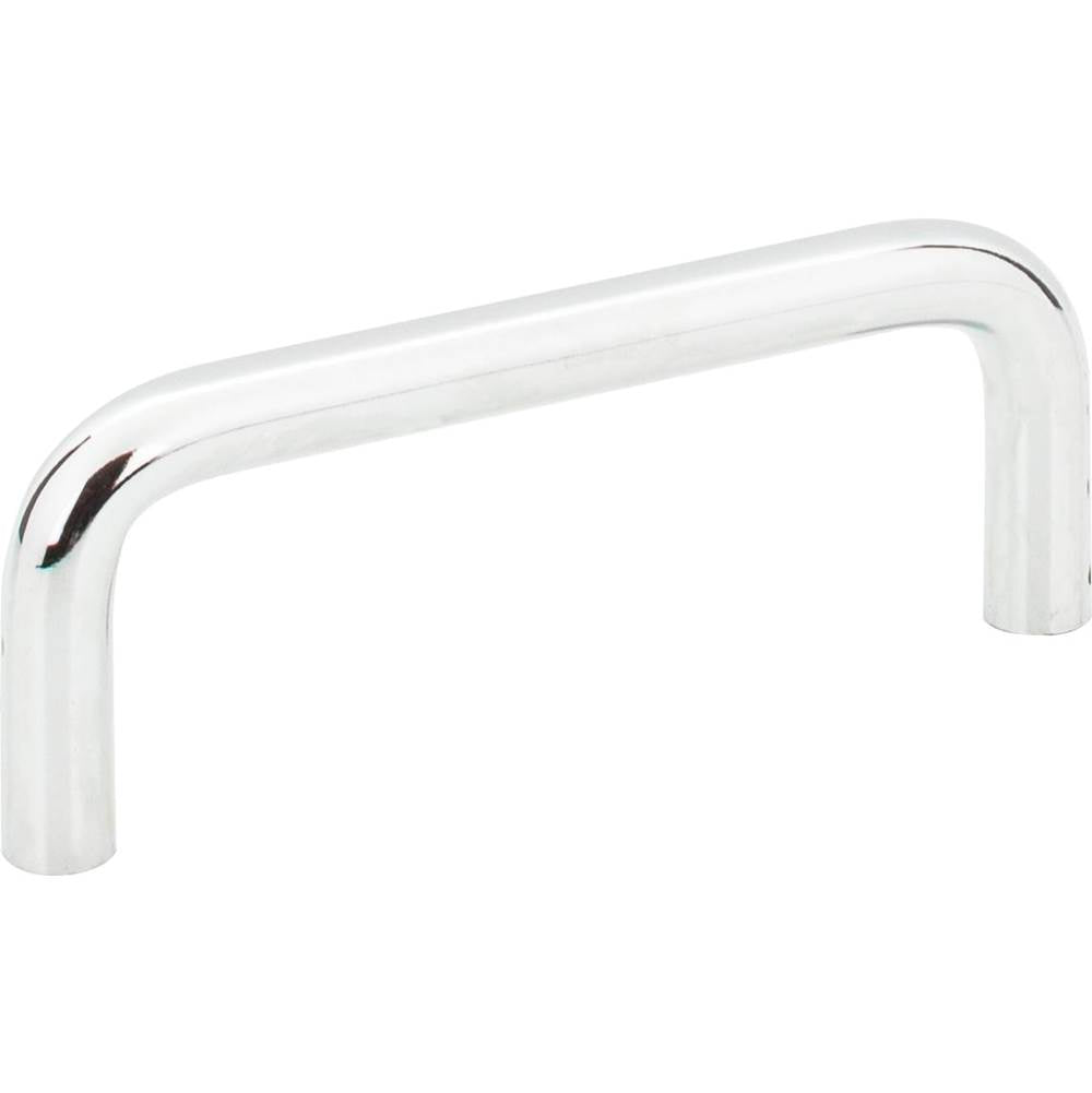 Hardware Resources - 3'' Center-to-Center Polished Chrome Torino Cabinet Wire Pull - Polished Chrome