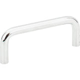 Hardware Resources - 3'' Center-to-Center Polished Chrome Torino Cabinet Wire Pull - Polished Chrome