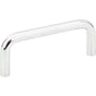 Hardware Resources - 3'' Center-to-Center Polished Chrome Torino Cabinet Wire Pull - Polished Chrome