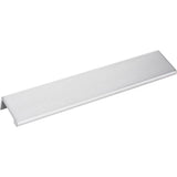 Hardware Resources - 8'' Overall Length Brushed Chrome Edgefield Cabinet Tab Pull - Brushed Chrome