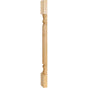 Hardware Resources - 3-1/2'' W x 1-3/4'' D x 35-1/2'' H Split White Birch Reed Post - Unfinished