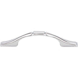 3'' Center-to-Center Brushed Pewter Square Hammond Cabinet Pull