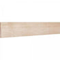 Hardware Resources - 5/8'' D x 4'' H Poplar Cove Cutout Base Moulding - Unfinished