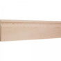 Hardware Resources - 3/4'' D x 5'' H Hard Maple Cove Cutout Base Moulding - Unfinished