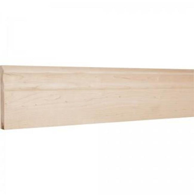 Hardware Resources - 3/4'' D x 5'' H Poplar Scalloped Edge Base Moulding - Unfinished