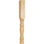 Hardware Resources - 3-1/2'' W x 3-1/2'' D x 35-1/2'' H Cherry Turned Leg - Unfinished