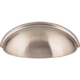 3'' Center-to-Center Brushed Antique Brass Florence Cabinet Cup Pull