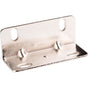 Hardware Resources - 3'' x 3'' x 3/4'' Zinc Universal Angle Bracket - Bright Nickel