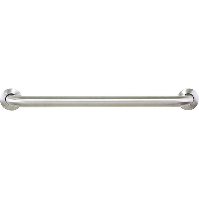 Hardware Resources - 24'' Stainless Steel Conceal Mount Grab Bar - Retail Packaged - Stainless Steel