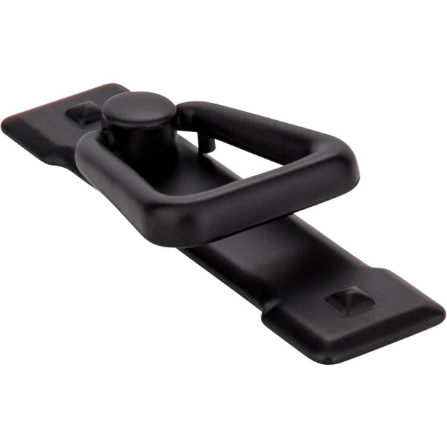Hardware Resources - 2-1/4'' Center-to-Center Matte Black Rectangle Verona Cabinet Drop Pull - Matte Black