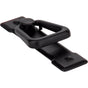 Hardware Resources - 2-1/4'' Center-to-Center Matte Black Rectangle Verona Cabinet Drop Pull - Matte Black