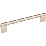 Hardware Resources - 192 mm Center-to-Center Satin Nickel Knox Cabinet Bar Pull - Satin Nickel