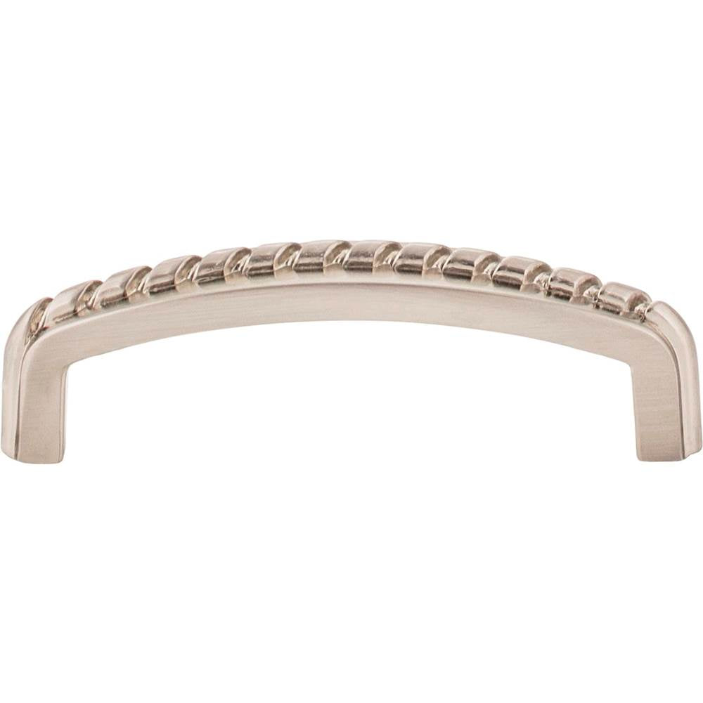 3'' Center-to-Center Brushed Pewter Rope Detailed Cypress Cabinet Pull