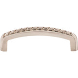 3'' Center-to-Center Brushed Pewter Rope Detailed Cypress Cabinet Pull
