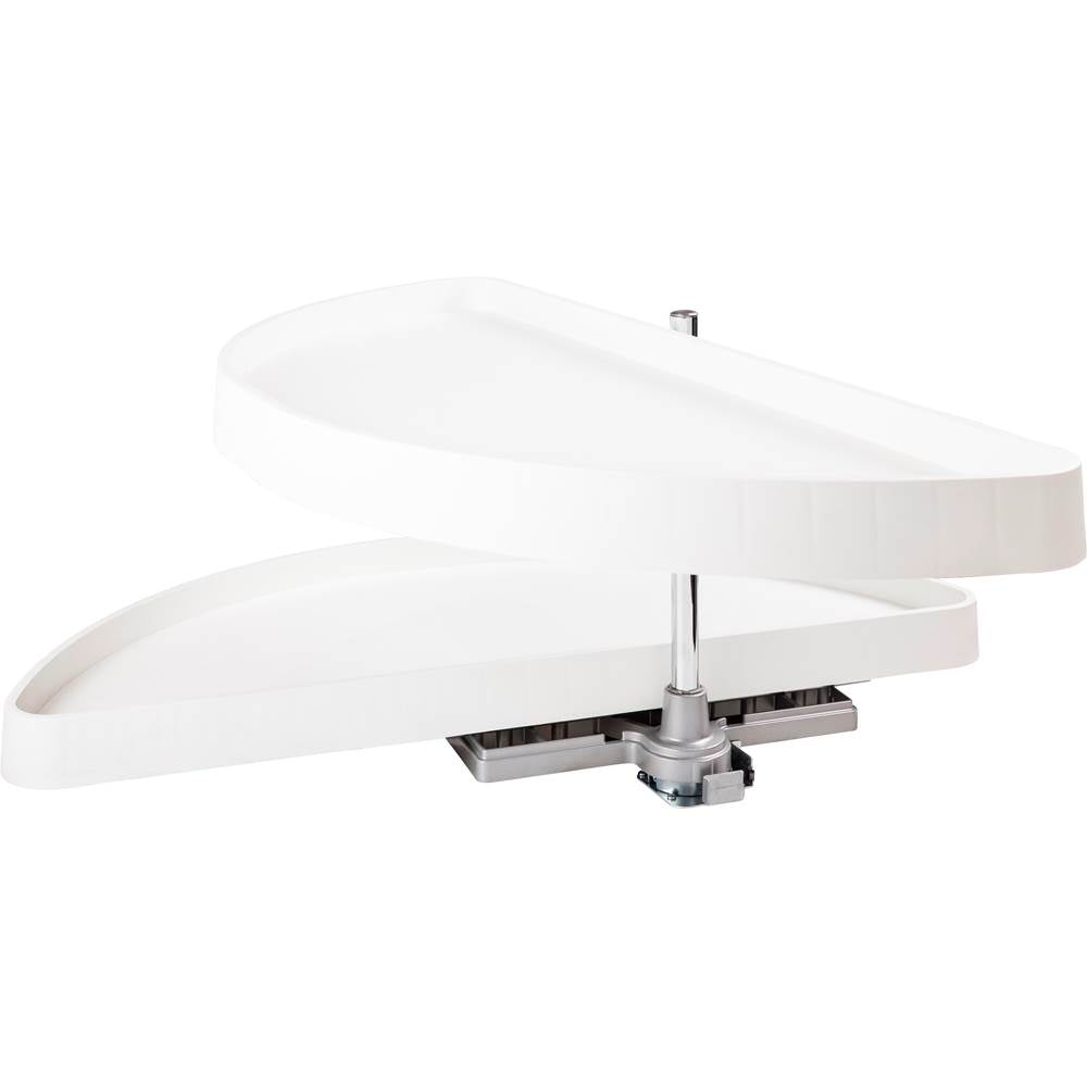 38'' Plastic Half-Moon Lazy Susan