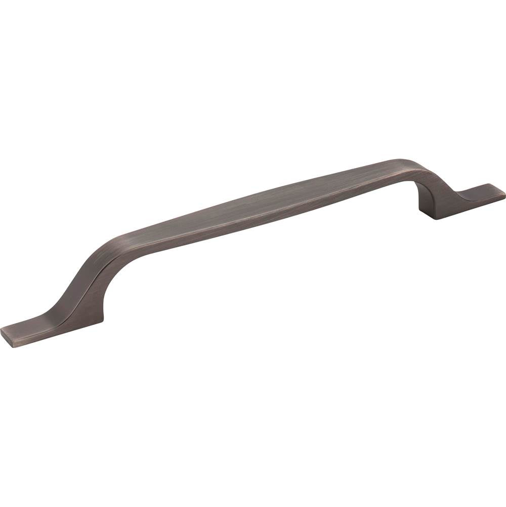 Hardware Resources - 160 mm Center-to-Center Brushed Pewter Square Cosgrove Cabinet Pull - Brushed Pewter