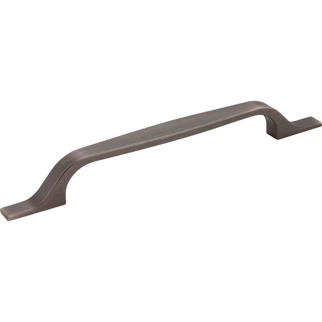 Hardware Resources - 160 mm Center-to-Center Brushed Pewter Square Cosgrove Cabinet Pull - Brushed Pewter