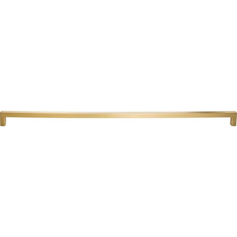 448 mm Center-to-Center Brushed Gold Square Stanton Cabinet Bar Pull