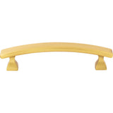 96 mm Center-to-Center Brushed Gold Square Hadly Cabinet Pull