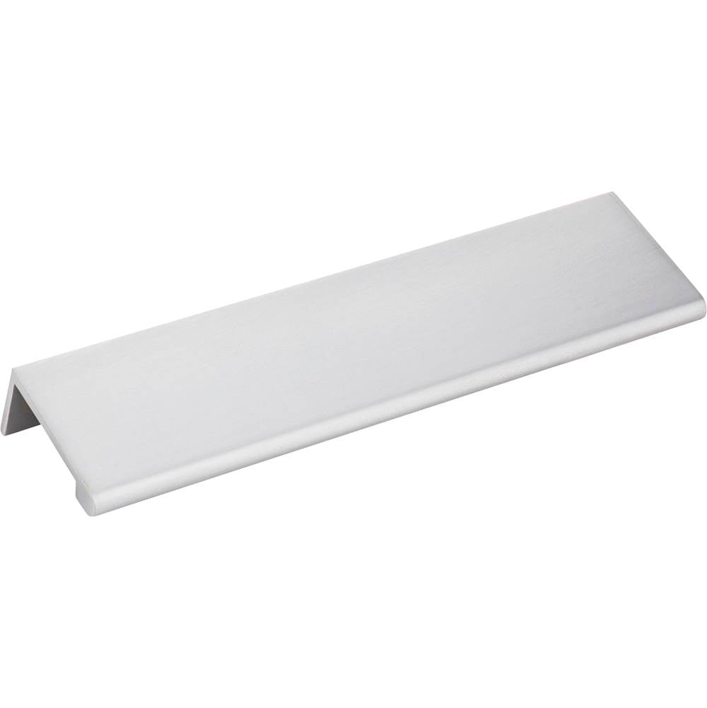 Hardware Resources - 6'' Overall Length Brushed Chrome Edgefield Cabinet Tab Pull - Brushed Chrome