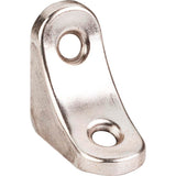 Hardware Resources - 1-3/8'' x 1-3/8'' x 3/4'' Bright Nickel Church Pew Bracket - Bright Nickel