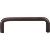 3-1/2'' Center-to-Center Brushed Chrome Torino Cabinet Wire Pull