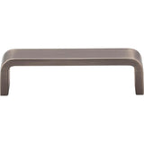 96 mm Center-to-Center Brushed Chrome Square Asher Cabinet Pull