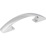 Hardware Resources - 3'' Center-to-Center Polished Chrome Arched Strickland Cabinet Pull - Polished Chrome