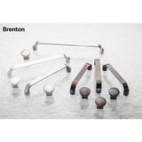128 mm Center-to-Center Brushed Chrome Brenton Cabinet Pull